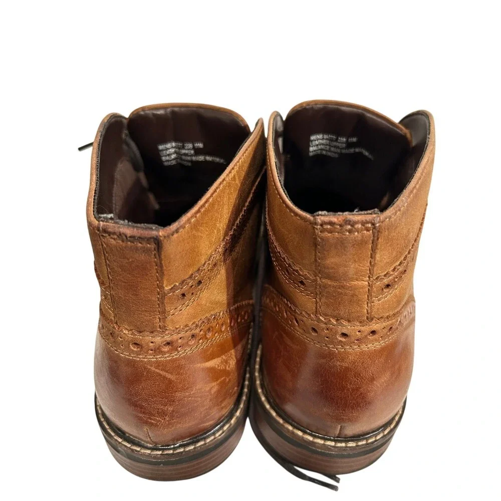 Nunn Bush 84777 Men's Size 11 Brown Leather Chukka‎ Boots